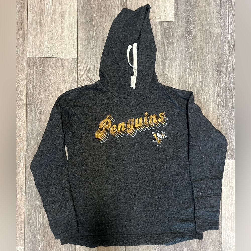 Pittsburgh Penguins NHL brand Hoodie Girls Youth Size Small
